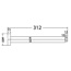 Shower Ceiling Arm 310mm PRY001